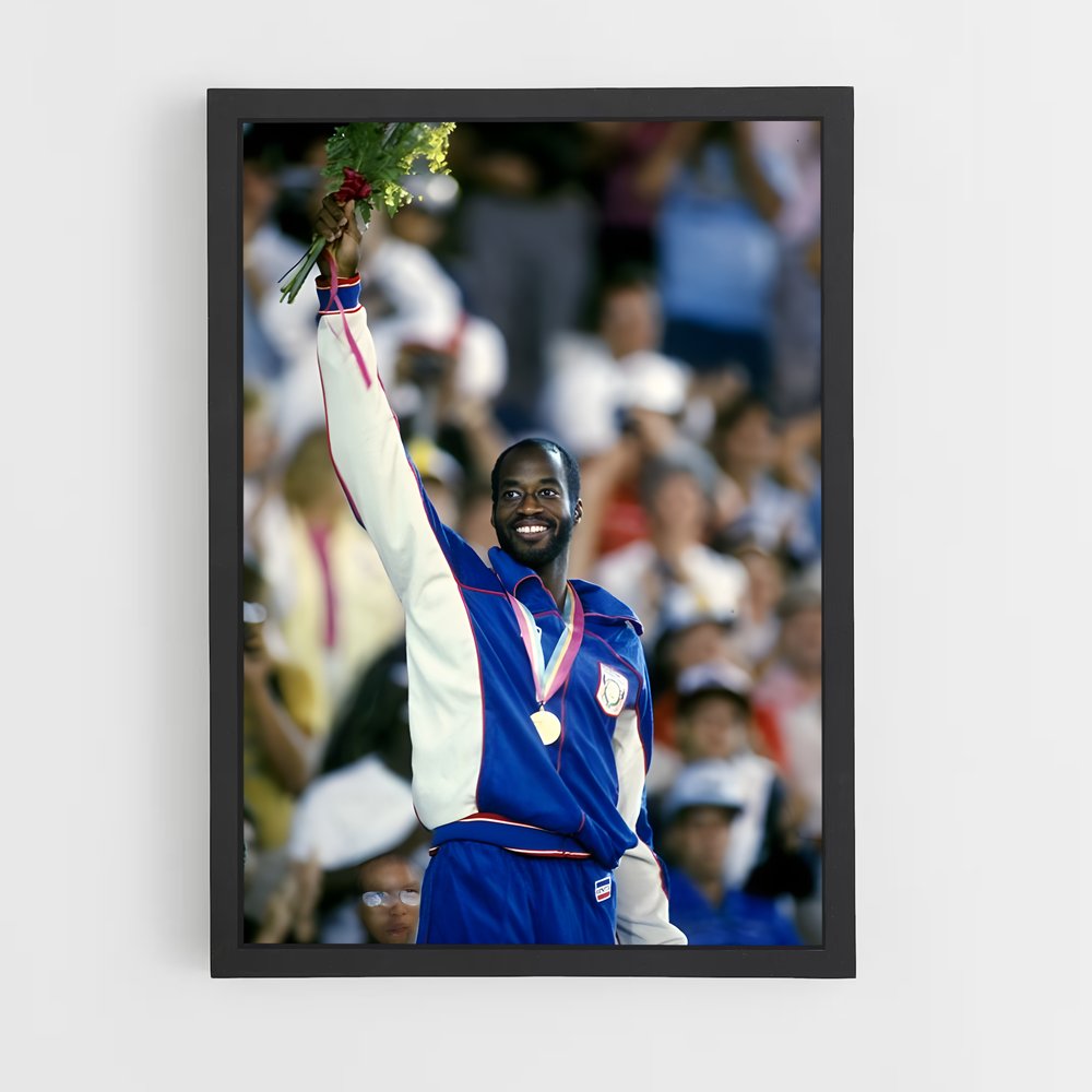 Poster L'Honneur d'Edwin – affiche Athlétisme (vue 2)